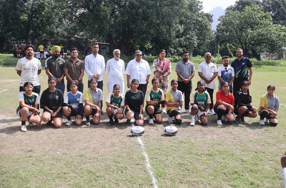 Rugby in Uttarakhand Himalayas